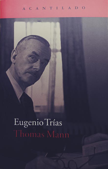 Comentario de Eugenio Trías dedicado al autor alemán